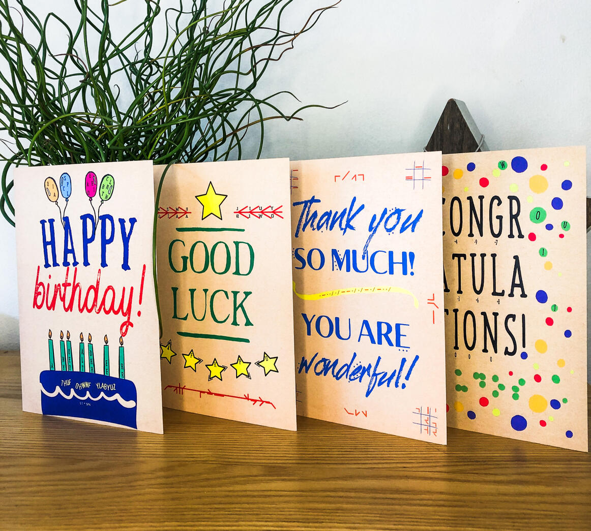 puzzle cards from Enigmailed